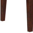 thumbnail image 6 of Benjara 60" Rectangular Dining Table- Extension Leaf- Tapered Legs- Brown Wood, 6 of 6