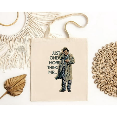 vintage Columbo Tote Bag Columbo Vintage Tv Series Bag Gift for TV Series Tv series vintage Columbo gift for Fans Bag-TH9516