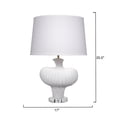 thumbnail image 3 of Jamie Young Co Colette Ceramic Table Lamp with Polyester Shade, 3 of 4