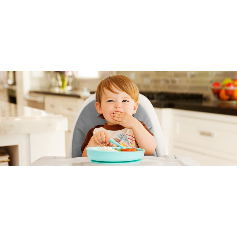 Munchkin C'est Silicone Infant Self-Feeding Set, Mint photo 4