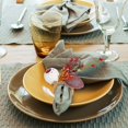 thumbnail image 5 of Fall Napkin Rings Set of 6 - Pumpkin Leaf Berry Thanksgiving Table Decor, Halloween Autumn Dinner Party Napkin Holders for Seasonal Table Settings, 5 of 5