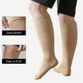 Wide Calf Compression Socks for Women & Men Circulation 2030mmHg Plus