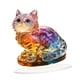 thumbnail image 5 of Adorno de gato colorido acrílico plano 2D, suministros de moda, decoración decorativa de escritorio, decoración del hogar para oficina, fiesta, 5 of 9