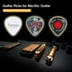 thumbnail image 2 of Plumillas de guitarra 3 piezas de púas de guitarra accesorios de instrumentos musicales para bajo de guitarra eléctrica (pesado) Maboto Plumillas de guitarra, 2 of 6