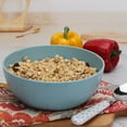 thumbnail image 6 of Mainstays - Light Blue Round Plastic Cereal Bowl, Interwoven Braided Etched, 38-Ounce, 6 of 6