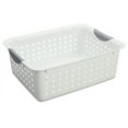 thumbnail image 6 of Sterilite Deep & Medium Ultra Plastic Storage Bin Organizer Basket Pair (12 Pack), 6 of 10
