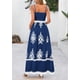 thumbnail image 2 of Vestido PRETTYGARDEN Floral Boho Maxi con Tirantes Finos XXL, 2 of 8