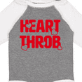 thumbnail image 4 of Inktastic Heart Throb (red) Boys or Girls Long Sleeve Baby Bodysuit, 4 of 5