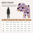 thumbnail image 4 of Salouo Cute Halloween Pattern Women's Pajamas Set Long Sleeve Button Down Sleepwear Soft Pj Lounge Sets for women 2 Piece Pjs Set with Long Pants-X-Large, 4 of 7