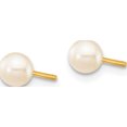 thumbnail image 2 of 14K Yellow Gold Madi K White Fwc Pearl 15 Necklace, Earrings & 5.5 Bracelet 3Pc Set Made In United States se2385, 2 of 5