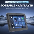 thumbnail image 3 of Reproductor MP5 para Coche Carplay Inalámbrico 7 Pulgadas Android Enlace Espejo Automático Universal IPS, 3 of 9