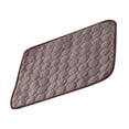 thumbnail image 1 of Methold Estera fría de verano para mascotas, cama para perros y gatos, almohadilla de Gel fría para interiores, estera de fibra viscosa Suministros para perros Café 62*50cm, 1 of 6