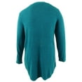 thumbnail image 2 of Karen Scott Womens Plus Speckled Boatneck Tunic Sweater, 2 of 2