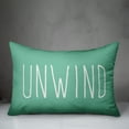 thumbnail image 2 of Creative Products Unwind Mint 14x20 Indoor / Outdoor Pillow, 2 of 2