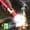 RED, variant on High Lumen Aluminum Alloy Flashlight with Fire-start Fresnel Lens, 3000mAh 21700 Lithium Battery Long Runtime for Outdoor Survival Camping Fishing Power Outage Night Riding