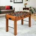 thumbnail image 2 of Gymax 48" Foosball Table Indoor Soccer Game Table Christmas Families Party Recreation, 2 of 10