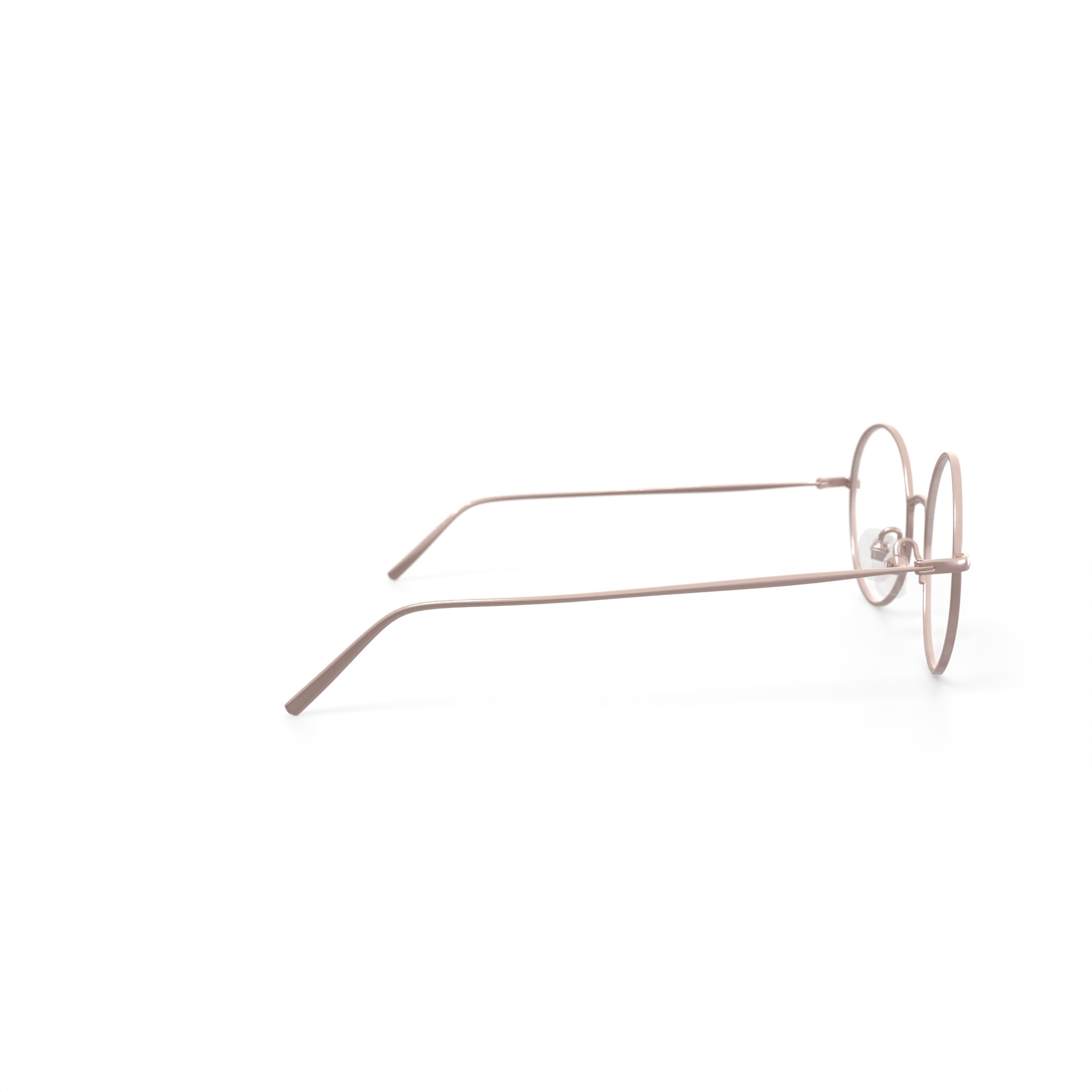 DKNY Women's DK1003 Prescription Eyeglasses with Case, Rose Gold