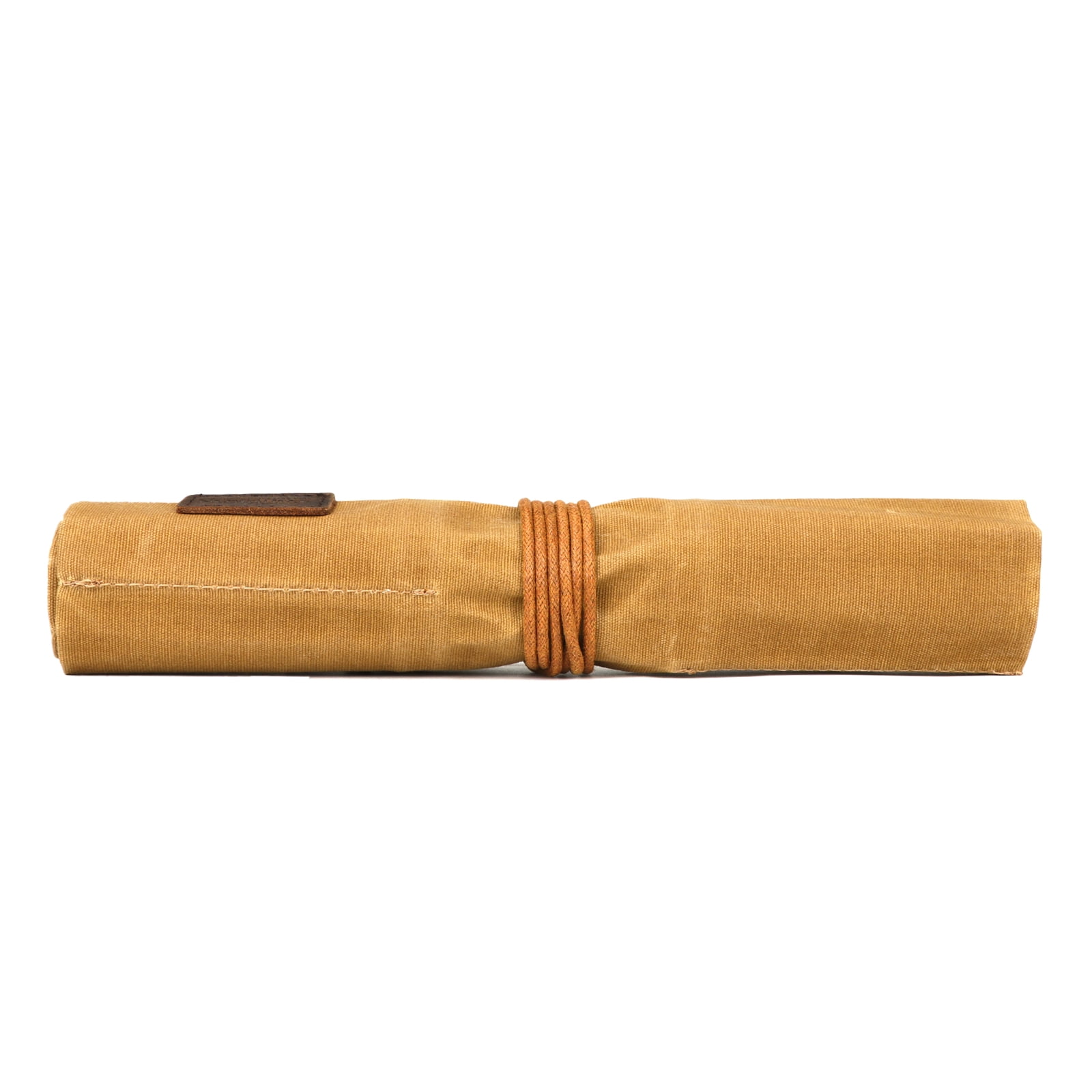 TOURBON Workshop Canvas Tools Roll Up Bag (14 Slots) Portable Storage Tool Organizer