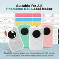 thumbnail image 3 of 12X30Mm 210Pcs/Roll Label Maker Tape Sticker Thermal Paper Self-Adhesive For D30, 3 of 6