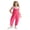 E, variant on Girls Boys Overalls Kids Casual Sleeveless Jumpsuit One Piece Rompers with Pockets 5-14 Years