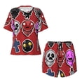 thumbnail image 4 of Lsque The Binding of Isaac Women's Short-Sleeved Pajama Set - 2 Piece Soft and Lightweight Sleepwear Set-X-Large, 4 of 9