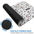thumbnail image 6 of Long Mouse Pads for Desk,White Cow Moo Milk Pattern Desk Mats on Top Of Desks, Desk Mouse Pad Extra Large with 3mm Non-Slip Base and Stitched Edge for Gaming,Office,Work,Home 31.5"x15.7", 6 of 6