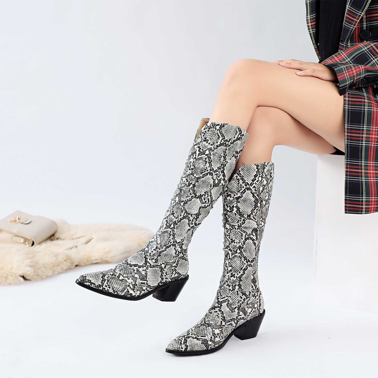 EINCcm Fashion Large Size Boots Women 
