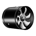 thumbnail image 4 of Lefu 180 mm Extractor Fan, Smoke Extractor Duct Fan 800 m³/h Inline Pipe Fan Quiet, 4 of 9
