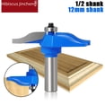 thumbnail image 2 of Woodworking Router Bit Set with 12mm & 12.7mm Handles - High-Quality Blade for Clean Cutting on Wood, MDF, Plywood & Compressed Board - Durable, Easy-to-Use Tool for Cabinet Doors, Panel Edges & DIY, 2 of 6