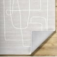 thumbnail image 4 of BoutiqueRugs Vatsa Contemporary Area Rug - Sterling Gray, Light Silver - 5' x 7'6", 4 of 6