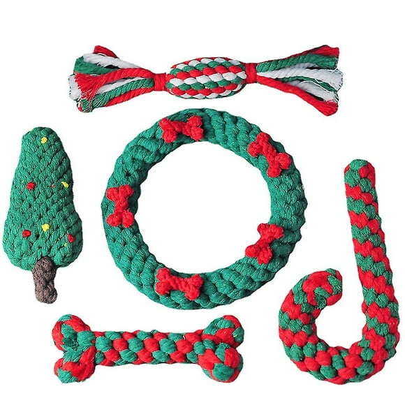 Jouets pour Chiens en Corde, Jouets pour Chiens, Cadeau pour Propriétaire d'Animaux, Traction Indestructible