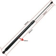 thumbnail image 4 of 2x Universal 600mm 400n Car Front Hood Cover Rear Trunk Boot Shock Lift Strut Support Bar Gas Spring, 4 of 5