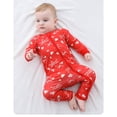 thumbnail image 5 of Weebloom Baby Boy Girl Sleepers Footless Bamboo Jumpsuit Comfortable Stylish Bodysuit 0-24 Months Sleep And Play Pjs Pajamas Romper Onesie Watermelon Red 18-24 Months, 5 of 5