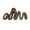 Coffee, variant on opolski Hair Claw Clip Wavy Candy Color Non Slip Strong Hold Elegant Large Women Long Thick Thin Curly Hair Clamp Fashion Hair Accessories Black