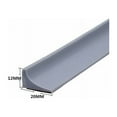 thumbnail image 5 of 2M Grey Flexible Silicone Shower Barrier, Anti-Spill Shower Threshold, Self-Adhesive Rubber Dam, Shower Door Seal, Bathroom Floor Waterproof Door Seal, Bendable Shower Door Barrier Seal, 5 of 5