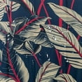 thumbnail image 5 of Orinice Bathroom Shower Curtain ﻿Tropical Plants Seamless Pattern Bird Paradise Bathtub 12 Hooks Solid Microfiber Fabric Water Repellent Treatment Modern Home Bath Room Decorations 36x72, 5 of 7