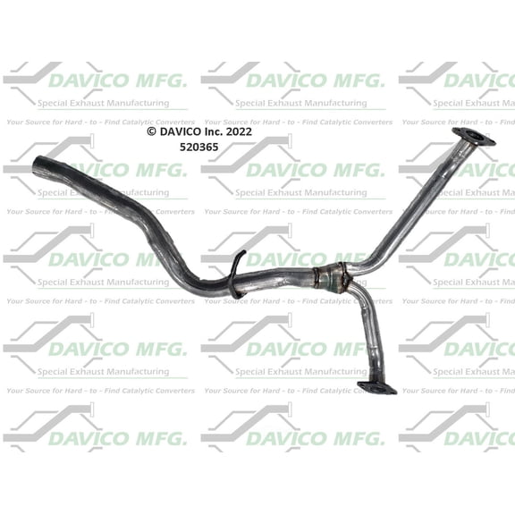 Davico Mfg 520365 Exact-Fit Exhaust Pipe