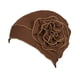 thumbnail image 5 of Turbante para pacientes con cáncer, sombreros africanos transpirables para quimioterapia. marrón, 5 of 9