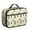 Black-20, variant on Cute Avocado Print Insulated Lunch Bag - Thermal Insulation Lunch Box with Leakproof Interior & Portable Handle for School Work Picnic