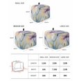 thumbnail image 3 of Fsddascl Blue Purple Dragonfly Toaster Cover 4 Slice, Large Kitchen Appliance Covers, Spring Floral Watercolor Toaster Oven Cover with Loop, Bread Machine Cover Polyester Dust Cover Protection, 3 of 5