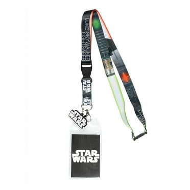 Star Wars Mandalorian Mudhorn Lanyard With ID Holder & Rubber Charm - Officially Licensed