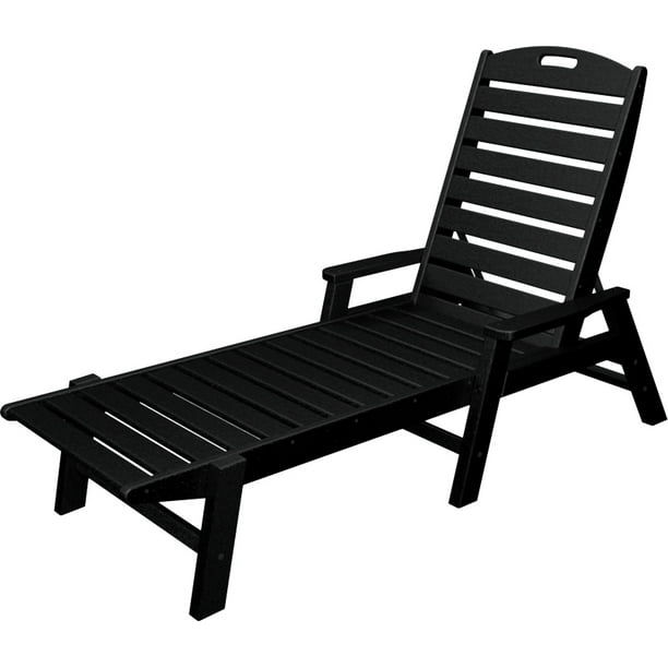 Polywood Nautical Chaise W Arms Com - Polywood Nautical Recycled Plastic Patio Chaise Lounge Set Polywood Nautical Chaise W Arms Com - Polywood Nautical Recycled Plastic Patio Chaise Lounge Set