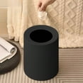 thumbnail image 7 of Kitchen Trash Can, Step-On Garbage Can with Lid, Tall Kitchen & Bathroom Trash Can, Small Office Waste Bin, Black - Xuniizn, 7 of 7