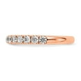 thumbnail image 3 of Auriga Fine Jewelry 14K Rose Gold Lab Grown Diamond Band for Women Size 7 (0.7ct, Color- D-E-F, Clarity- VS/SI), 3 of 6