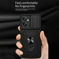 thumbnail image 6 of for Motorola Moto G32 Case with Slide Camera Cover, Heavy Duty Protective with Ring Kickstand & Card Holder Cell Phone Case for Motorola Moto G32 LJK Red, 6 of 10