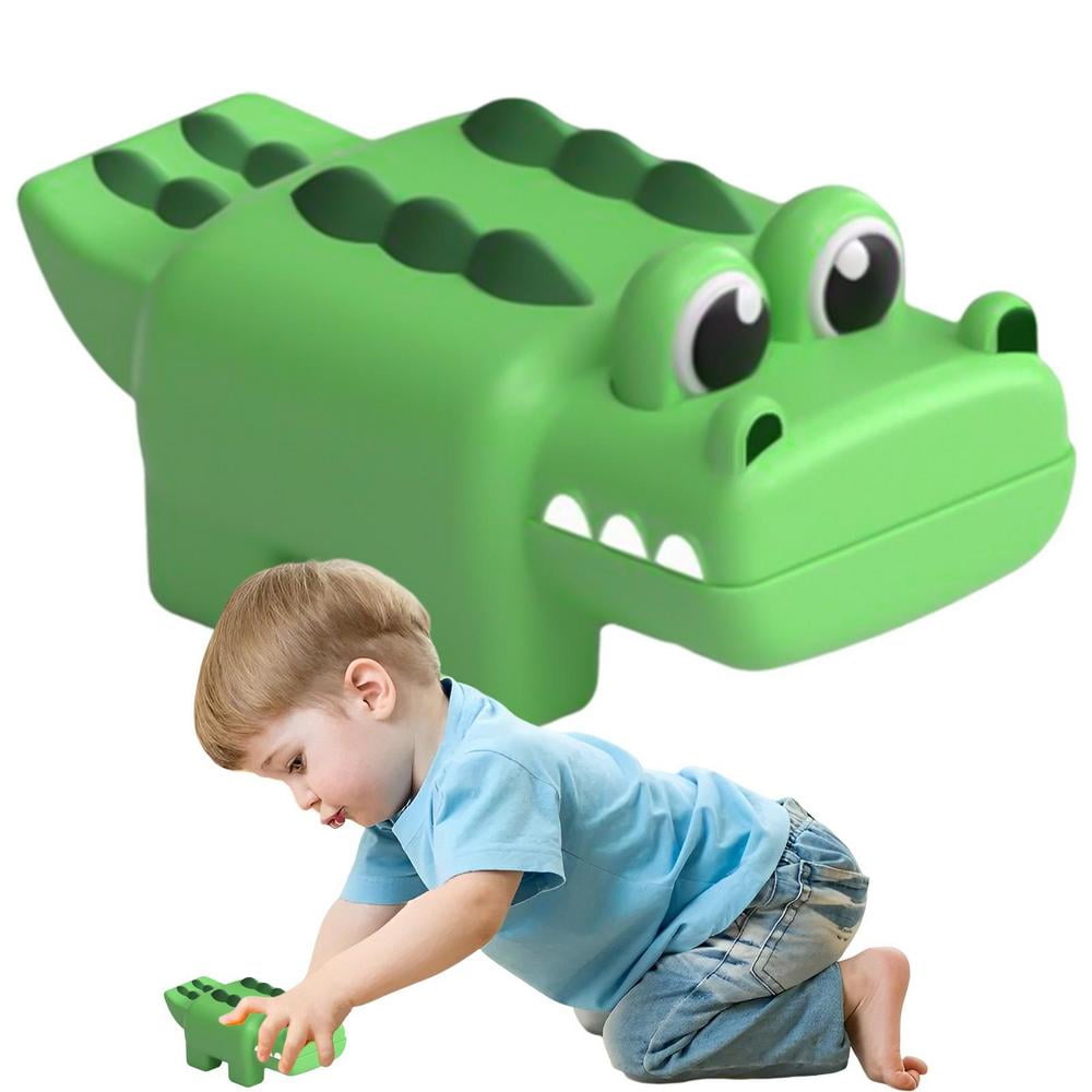 Erty Crocodile Bath Toy Toddler Bathroom Toys No Battery Bathtub Toys