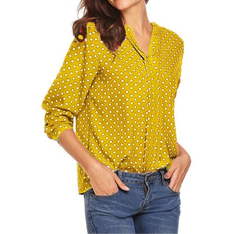 yellow blouse new look