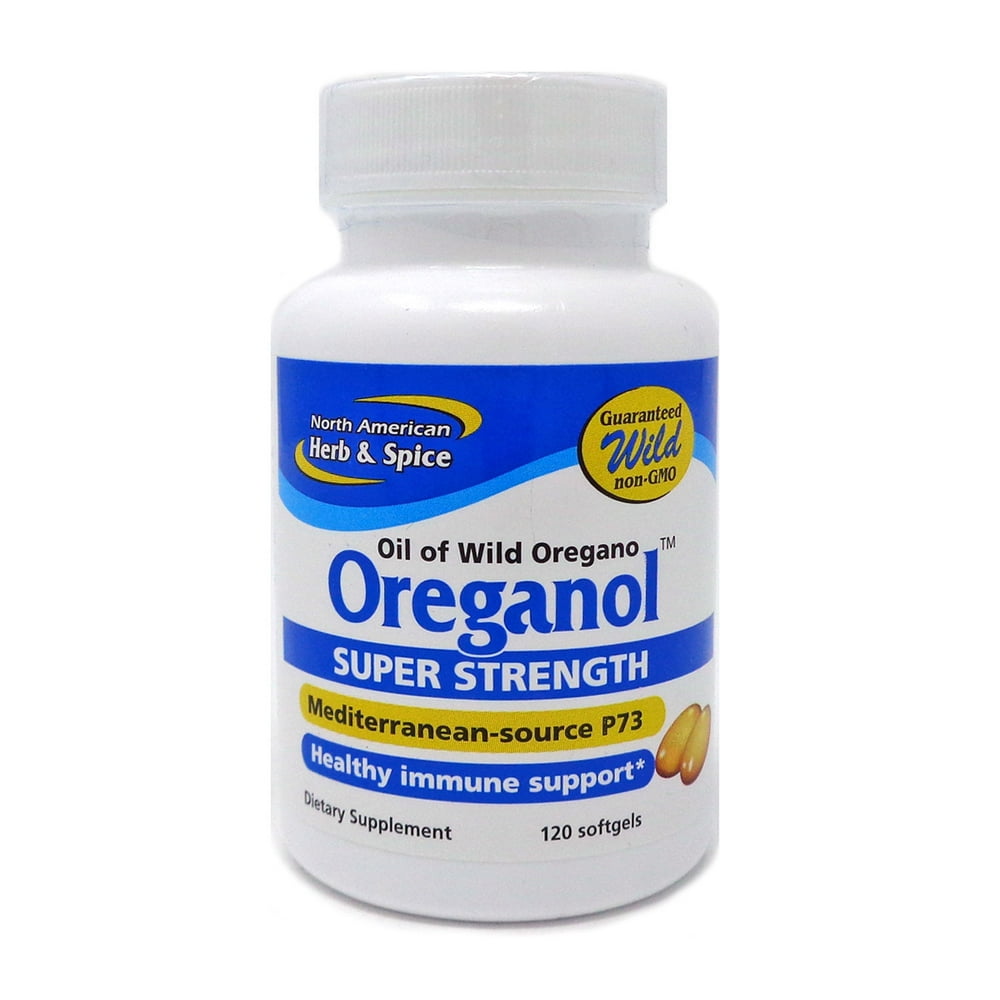 North American Herb and Spice Oreganol Super Strength - 120 Capsules ...