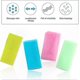 thumbnail image 3 of Multicolor Nylon Exfoliating Bath Towels, 90cm Shower Scrub Sponges & Wash Cloths for Body Cleaning, Set of 4, 3 of 4