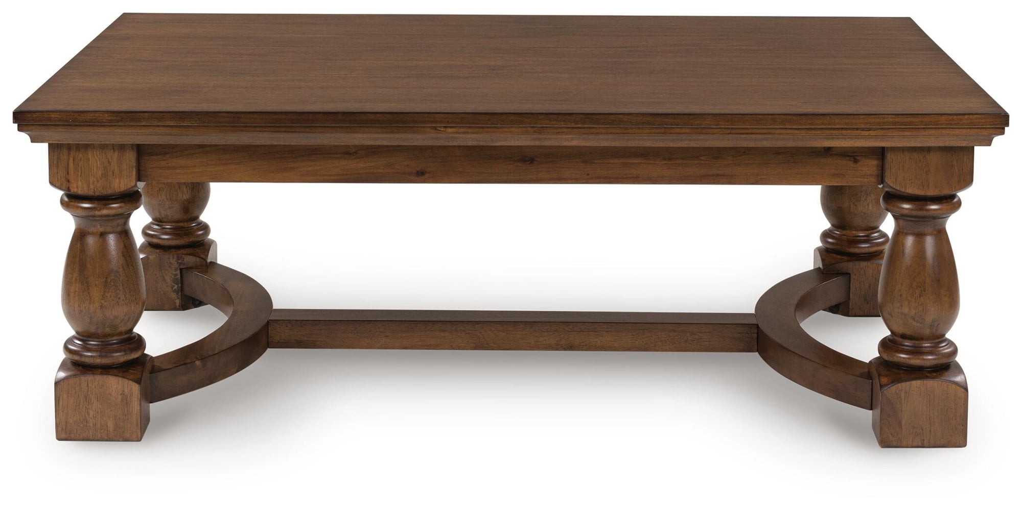Signature Design by Ashley Korestone Coffee Table, Dark Brown, Contemporary Living Room Center Table